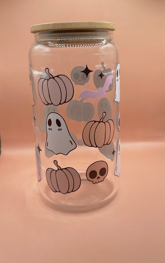 OG Spooky Boo's 16 Oz Glass Cup