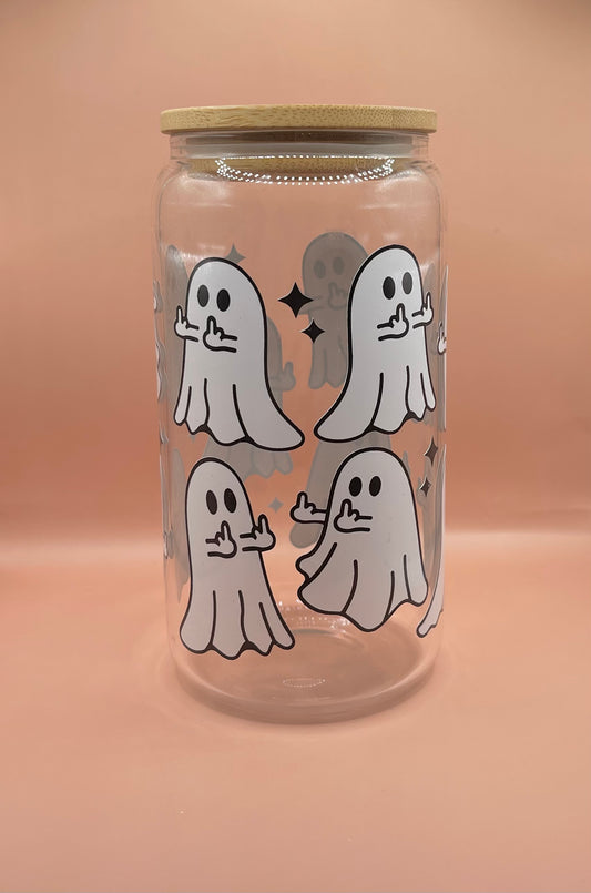 Mood Ghost 16oz Glass Cup