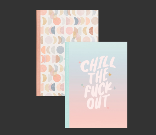 Chill the F*** out notebook set